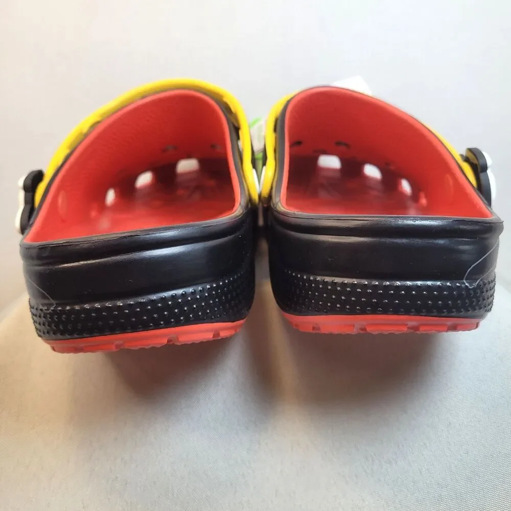 Crocs Disney Parks Plush Mickey Mouse New Black Men's Size 13 Limited Edition